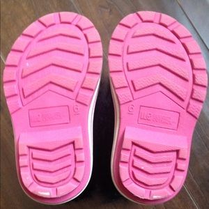 Toddler girls gently used winter boot